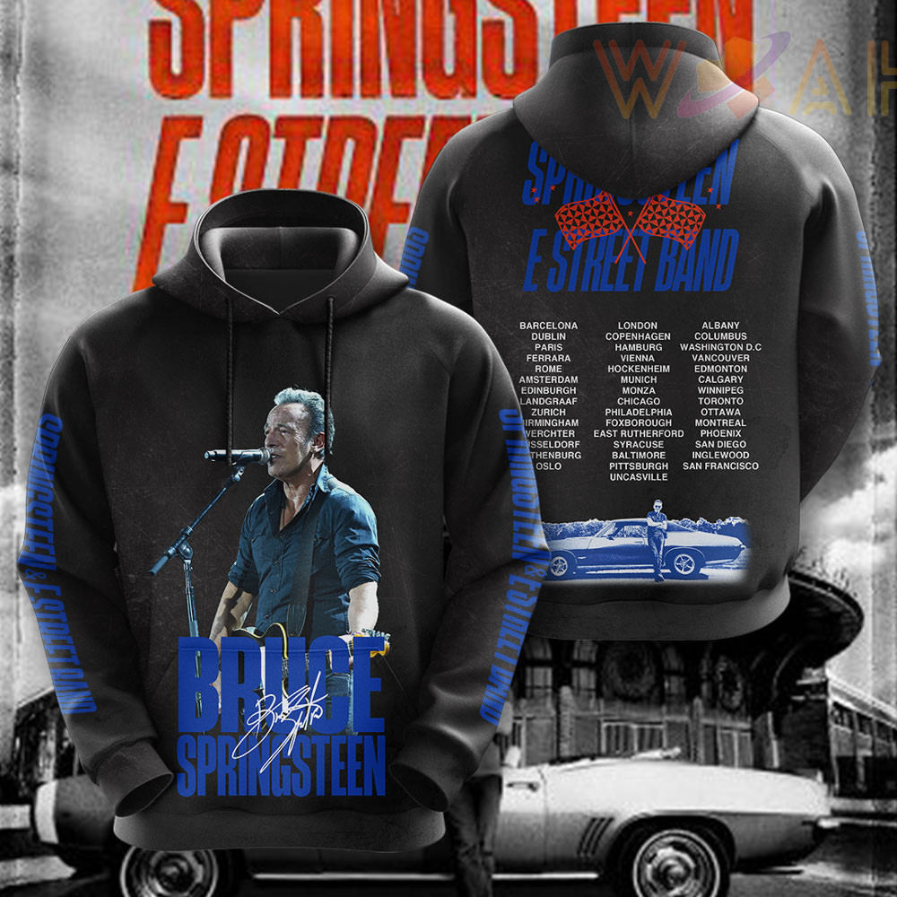 Bruce Springsteen Hoodie WOAHTEE021023S3