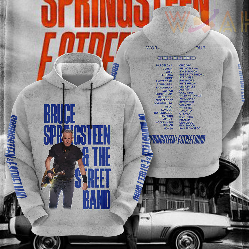 Bruce Springsteen Hoodie WOAHTEE101023S6