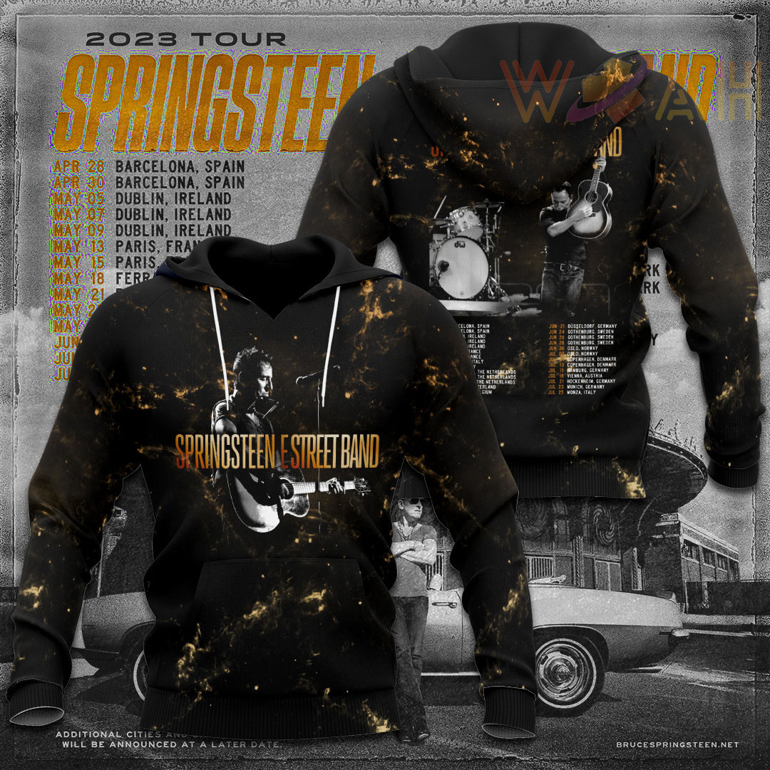 Bruce Springsteen Hoodie WOAHTEE15623S1