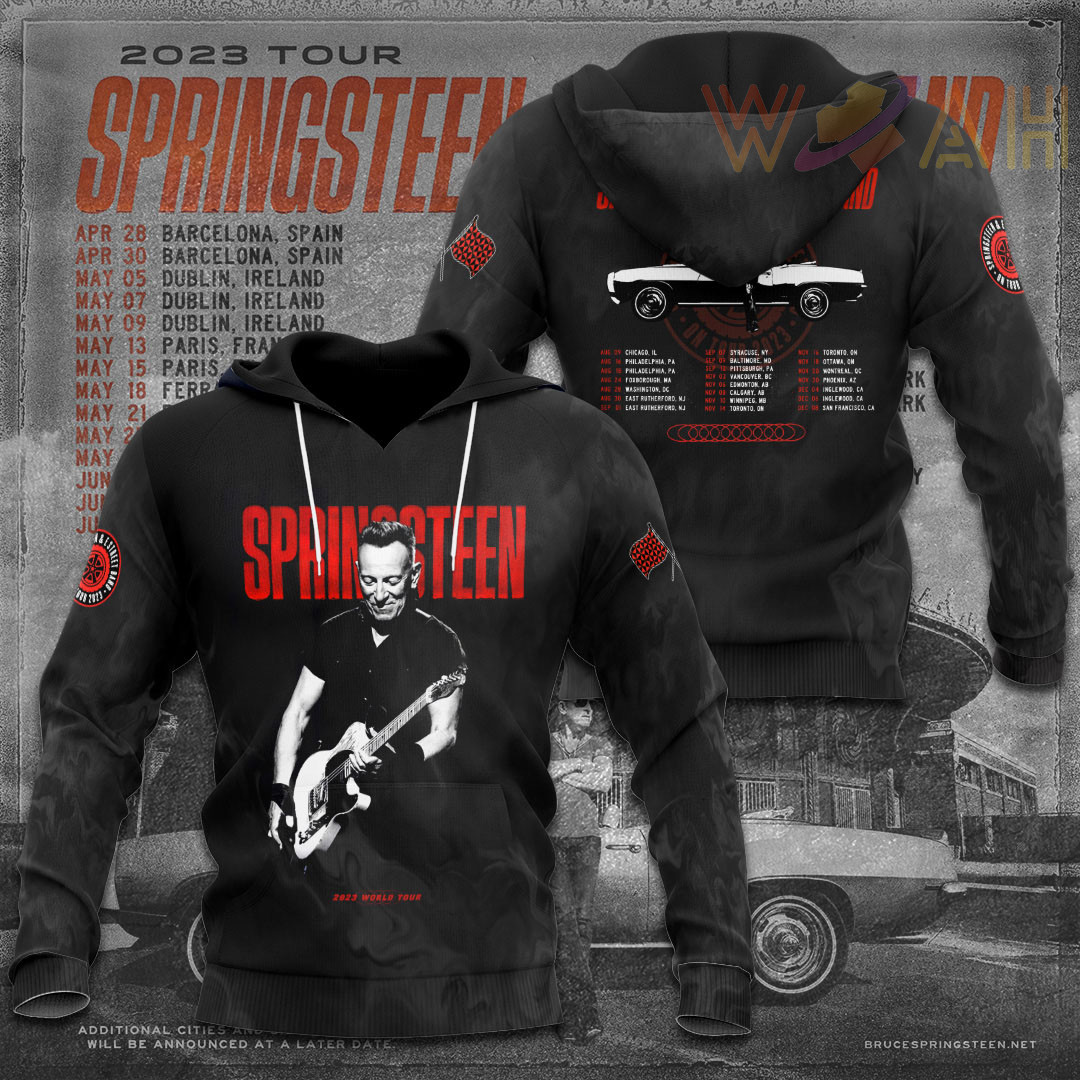 Bruce Springsteen Hoodie WOAHTEE17723S2