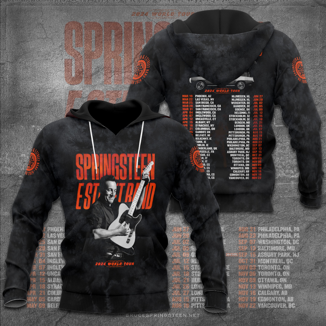 Bruce Springsteen Apparel TANTN6922 Hoodie