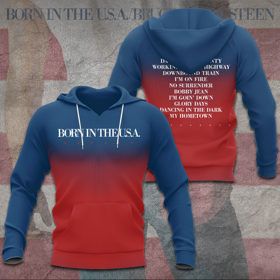 Bruce Springsteen Apparel TANTN7484 Hoodie