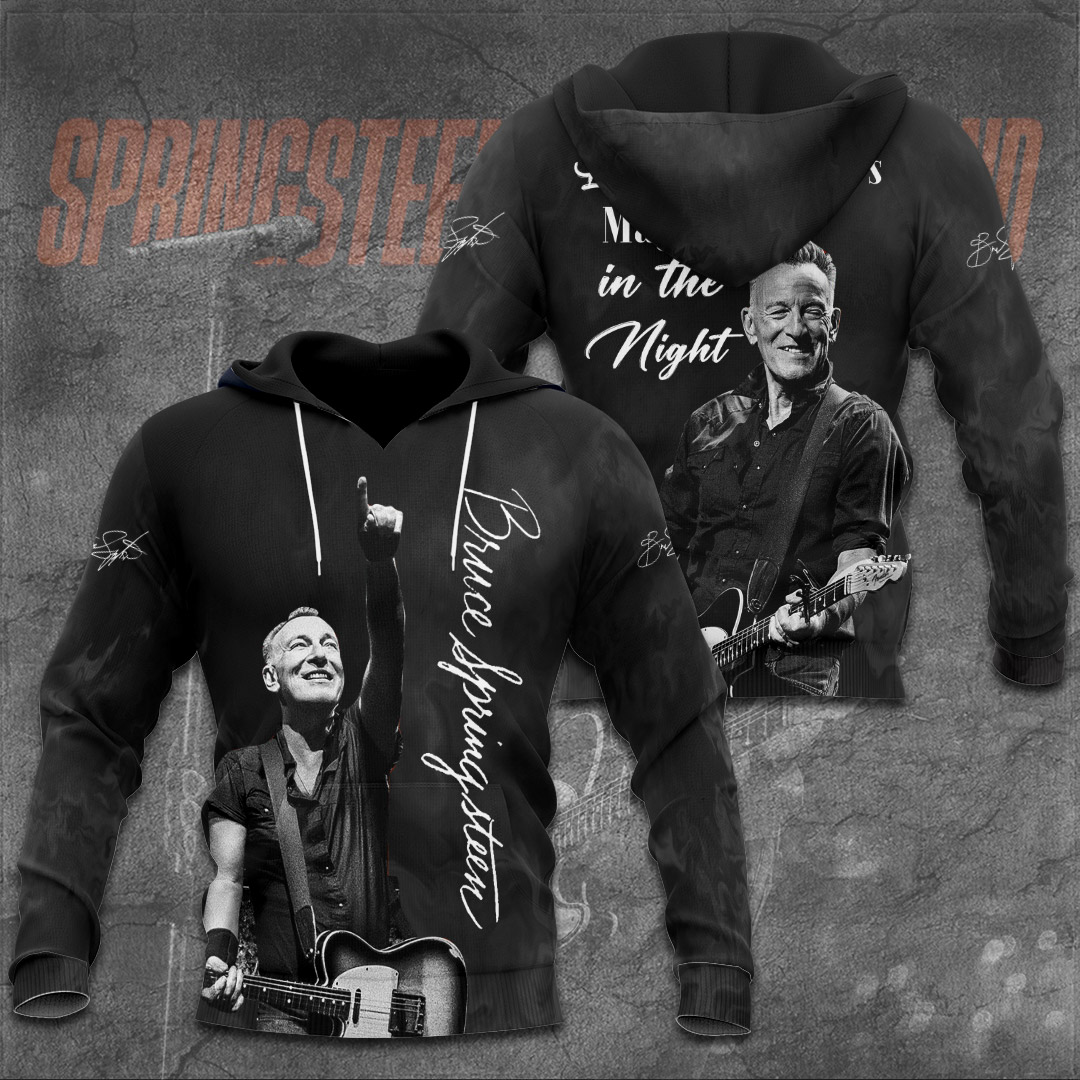 Bruce Springsteen Apparel TANTN7984 Hoodie