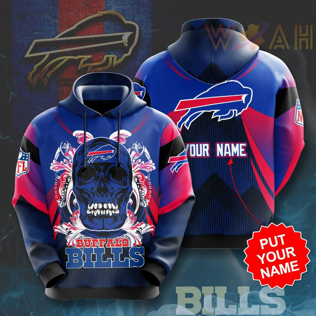 Buffalo Bills 3D Hoodie