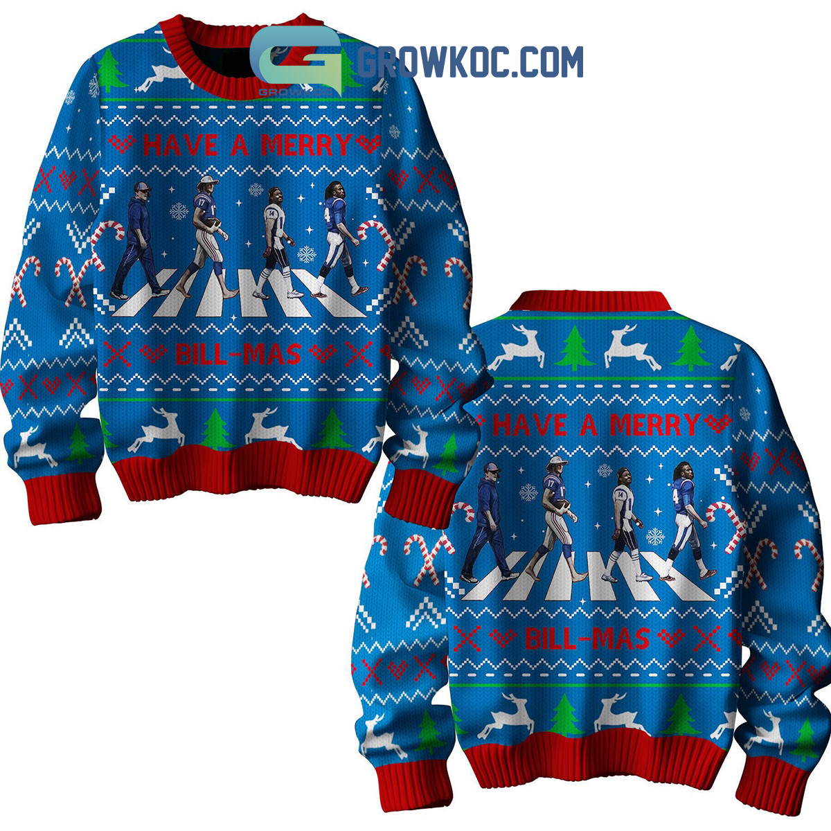 Buffalo Bills Have A Merry Billmas Christmas Ugly Sweater2B1 0fc08