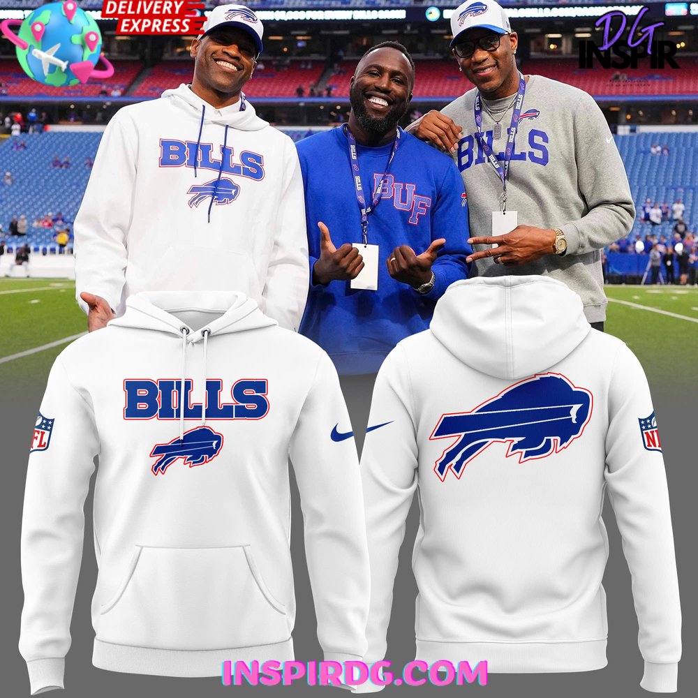 Buffalo Bills Ice White 2024 Hoodie 1