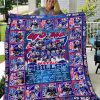 Buffalo Bills NFL Go Bills Fleece Blanket Quilt2B1 S7SSu