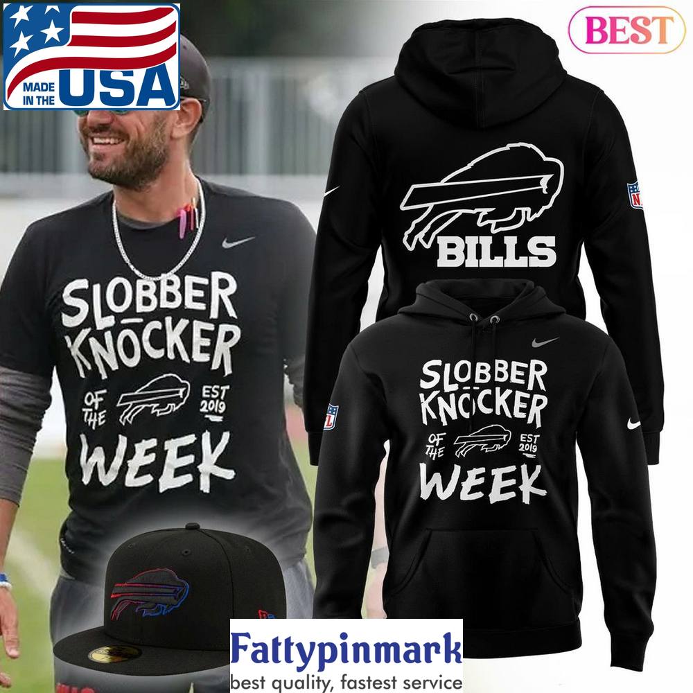 Buffalo Bills Slobber Knocker Of The Week Hoodie 1