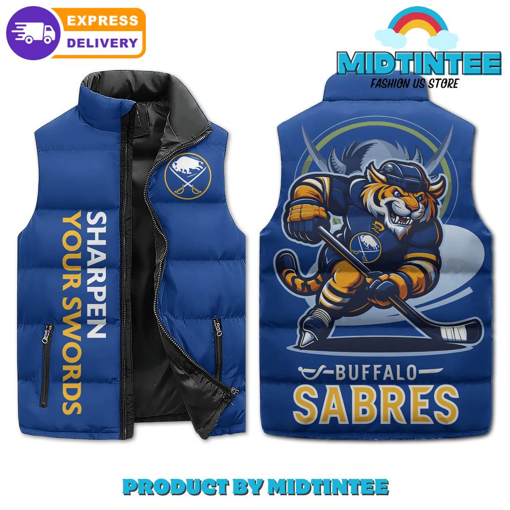 Buffalo Sabres NHL Sharpen Your Swords Cotton Vest 1