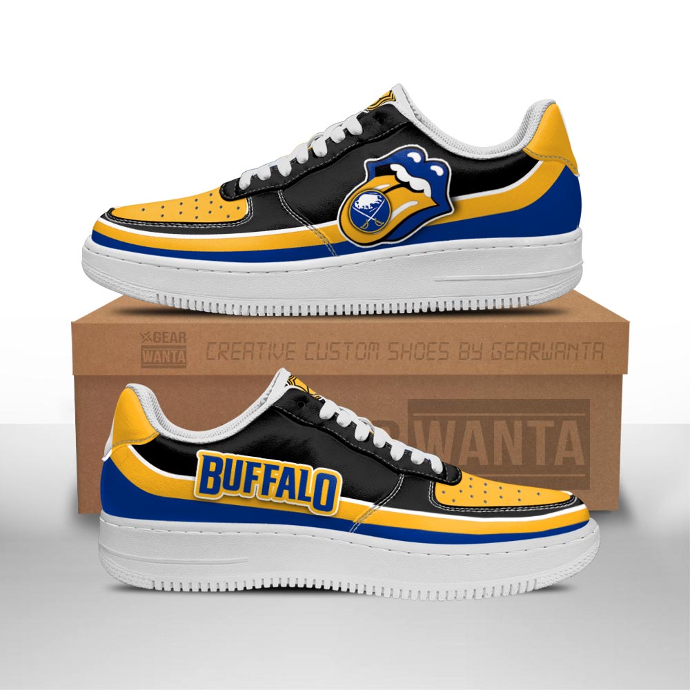 Buffalo Sabres Sneakers Custom Force Shoes Sexy Lips For Fans 1 GearWanta