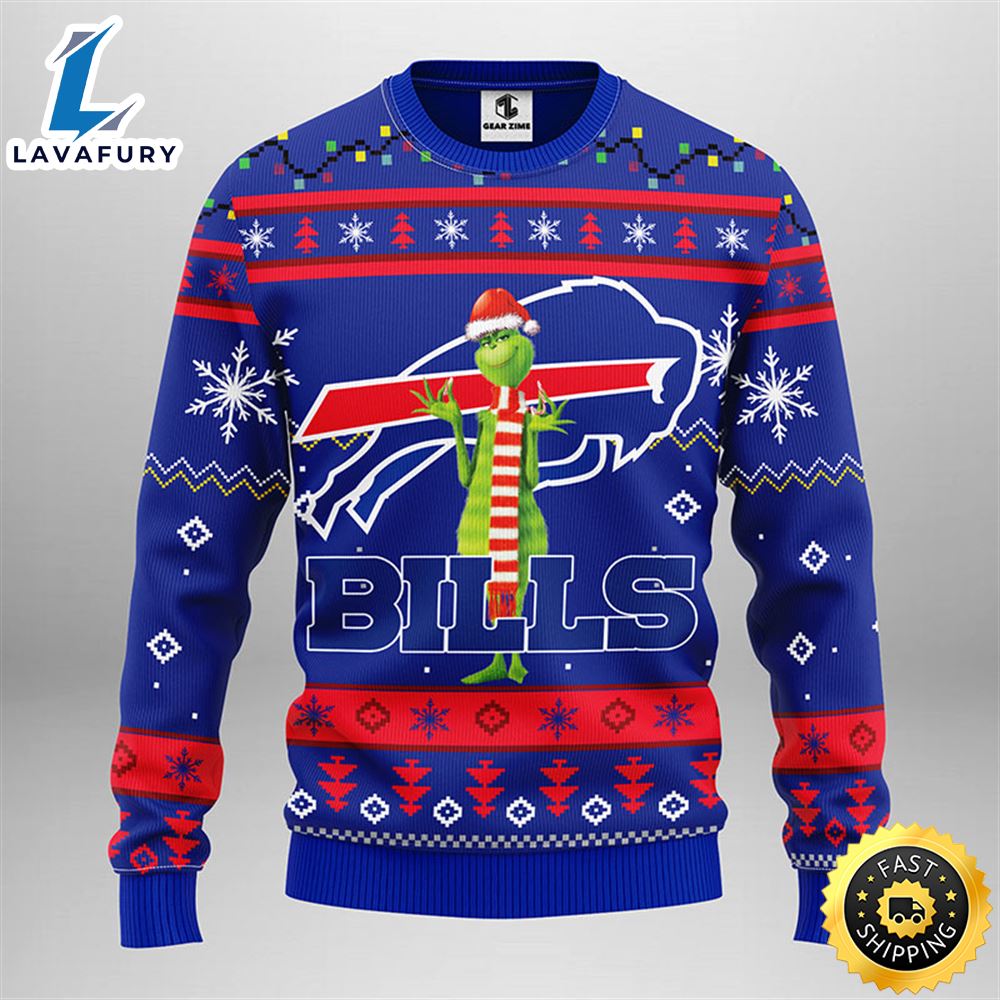 Buffalo Bills Funny Grinch Christmas Ugly Sweater 1 wasbtg