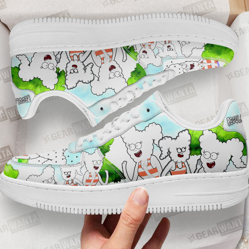 CJ Cloud humanoid Air Sneakers Custom Regular Show Shoes 1 GearWanta