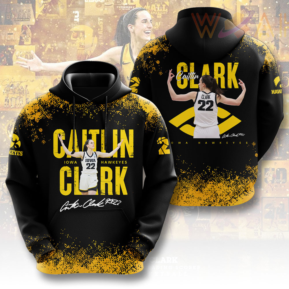 Caitlin Clark Iowa Hawkeyes Hoodie WOAHTEE0424ZU