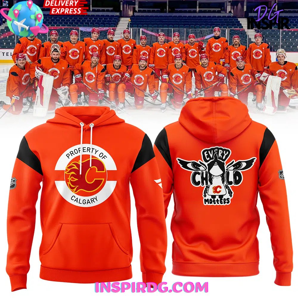 Calgary Flames 2024 Calgary Flames Truth and Reconciliation Hoodie 1