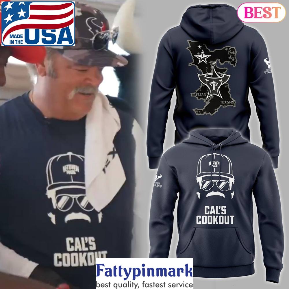 Cals Coockout Houston Texans 2024 Design Hoodie 1