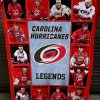 Carolina Hurricanes NHL Legends In History Fleece Blanket Quilt2B1 nOybK