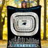 Carolina Panthers Bank of America Stadium Fleece Blanket Quilt2B1 RoqYW