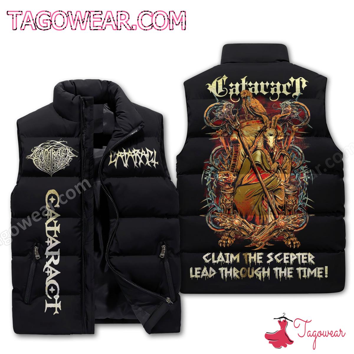 Cataract Claim The Scepter Lead Through The Time Puffer Sleeveless Jacket