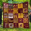 Central Michigan Chippewas NCAA Collection Design Fleece Blanket Quilt2B1 DWt9D