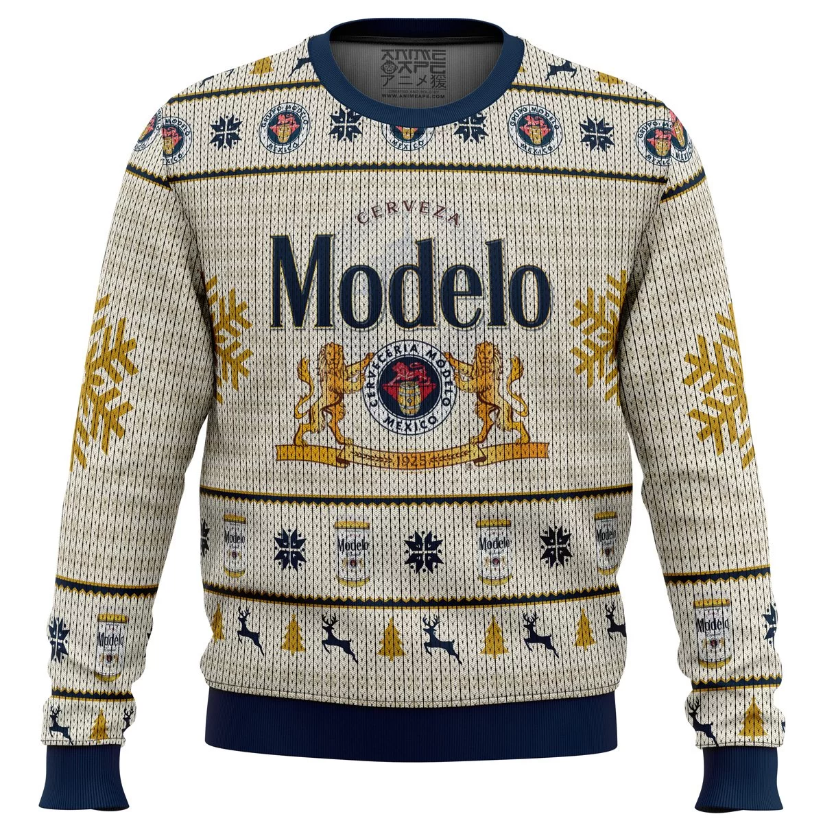 Cerveza Modelo men sweatshirt FRONT mockup