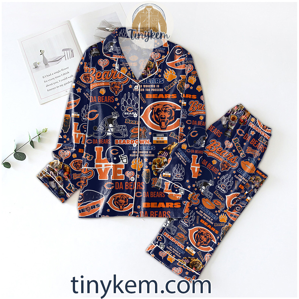 Chicago Bears Icons Bundle Pajamas Set2B1 cLLyM