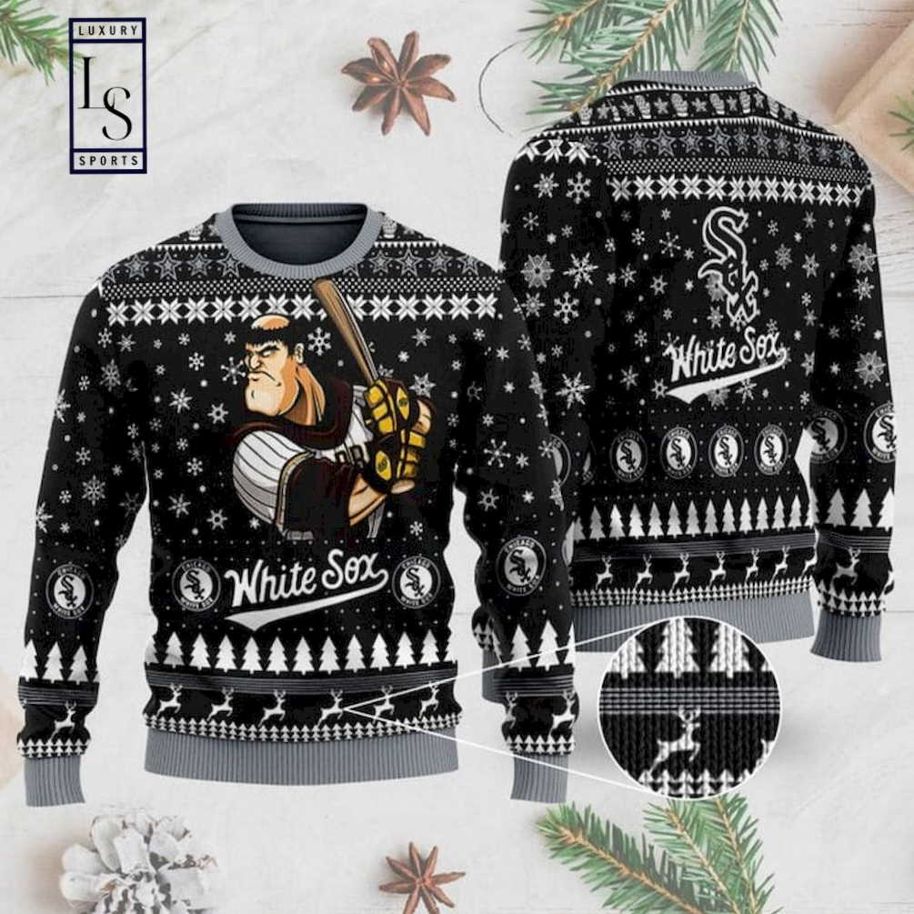 Chicago White Sox Baseball Ugly Christmas Sweater