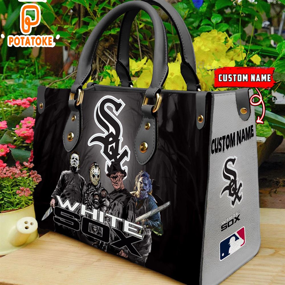 Chicago White Sox MLB Halloween Women Leather Hand Bag