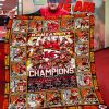 Chiefs 2024 Champions Superbowl Fleece Blanket Quilt2B1 K1MMd