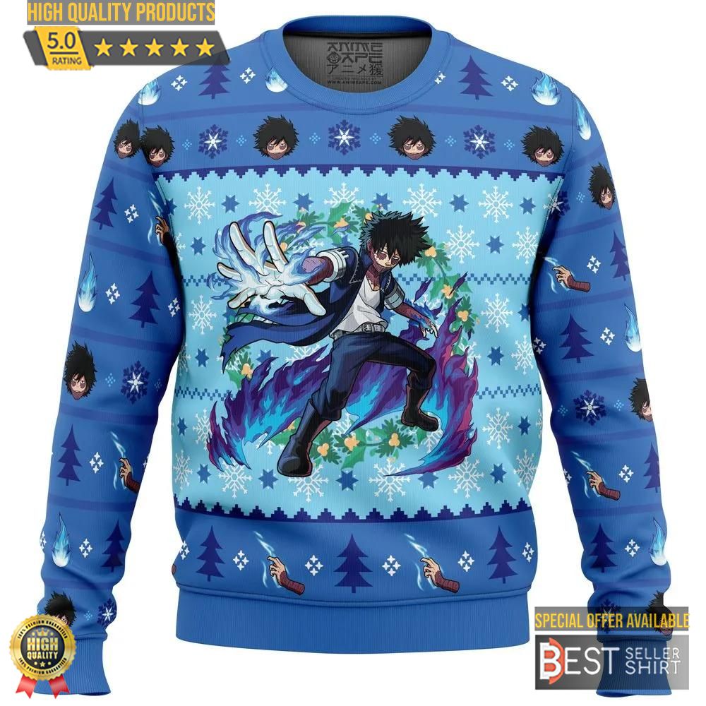 Christmas Dabi My Hero Academia Ugly Christmas Sweater Christmas Gifts 1