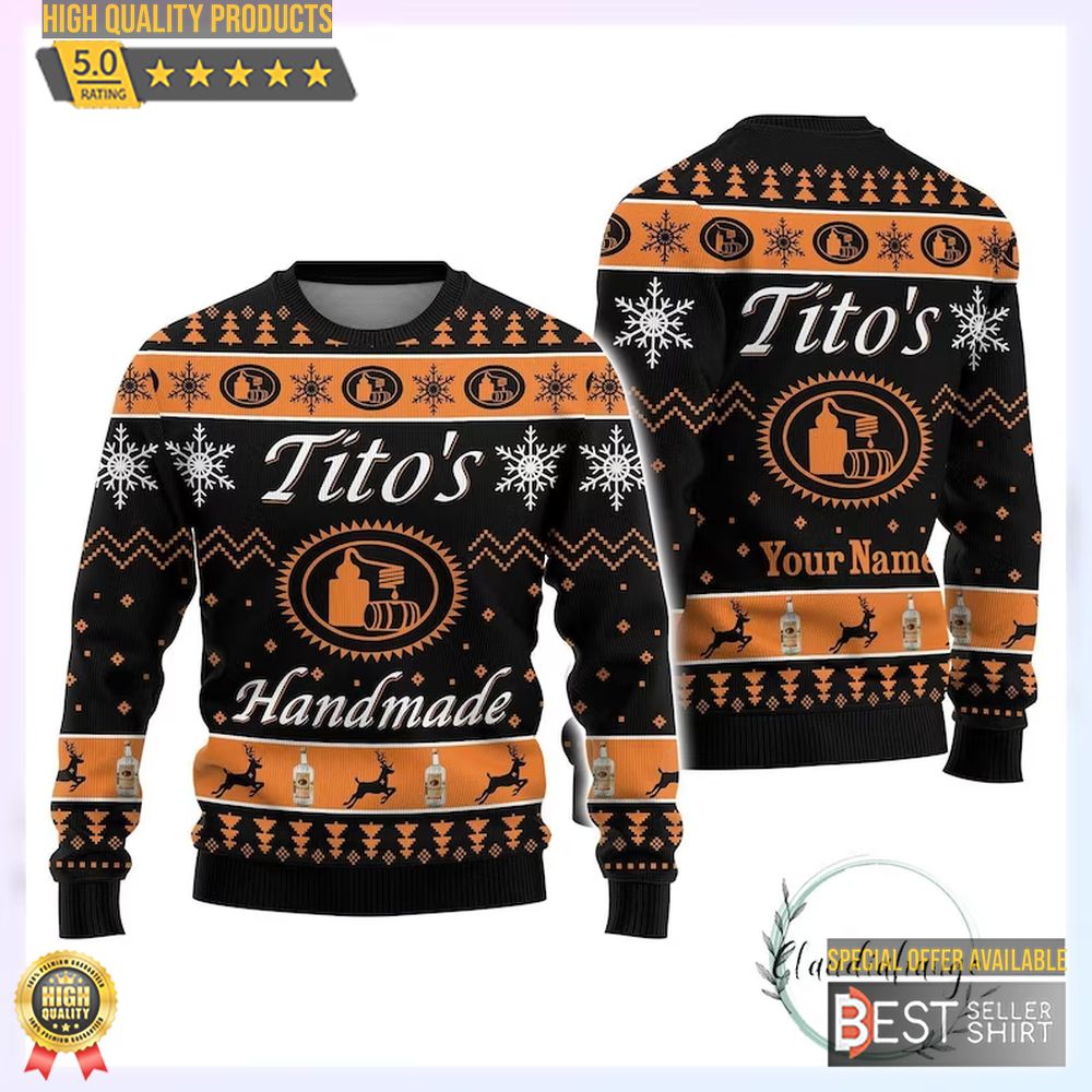 Christmas Gift Custom Titos Ugly Sweater Tito Christmas Sweater 1