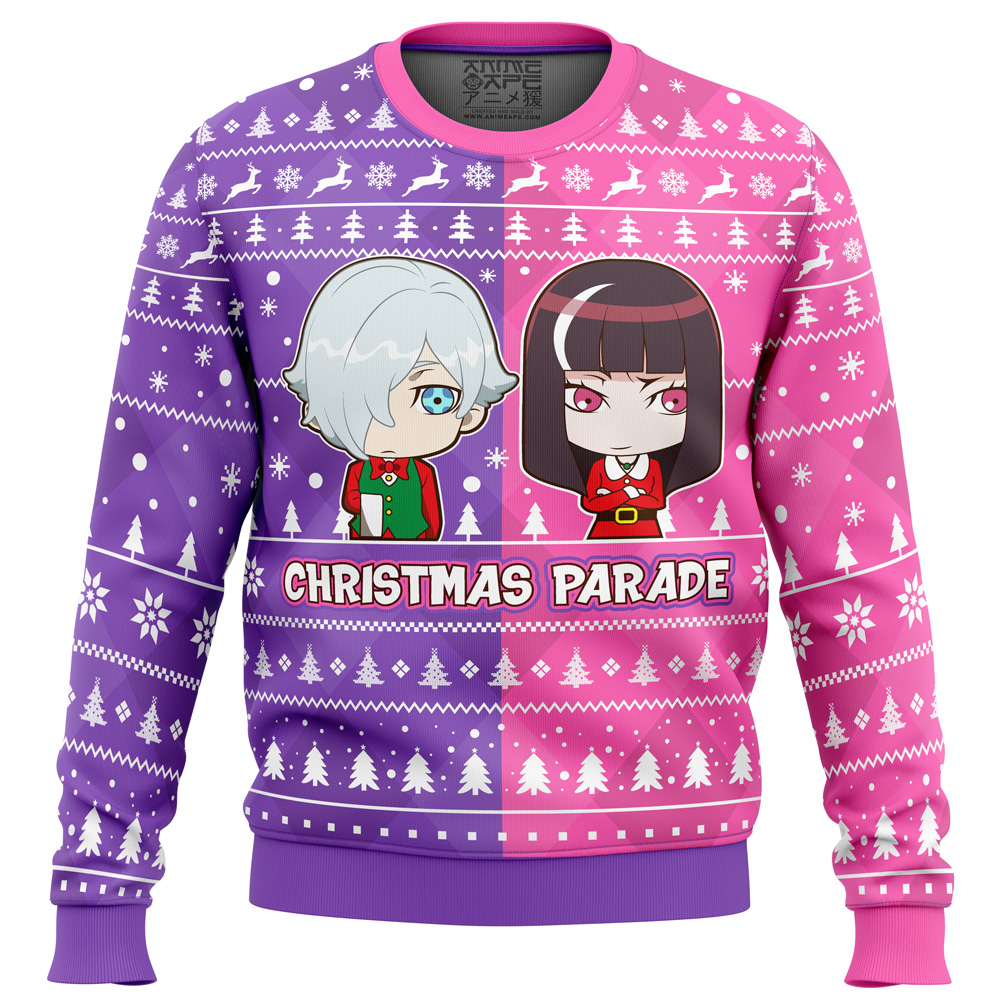 Christmas Parade Death Parade Ugly Christmas Sweater FRONT mockup