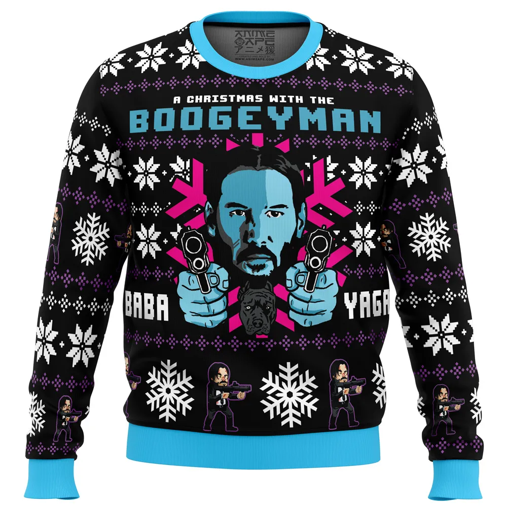 Christmas with the Boogeyman PC men sweatshirt FRONT mockup