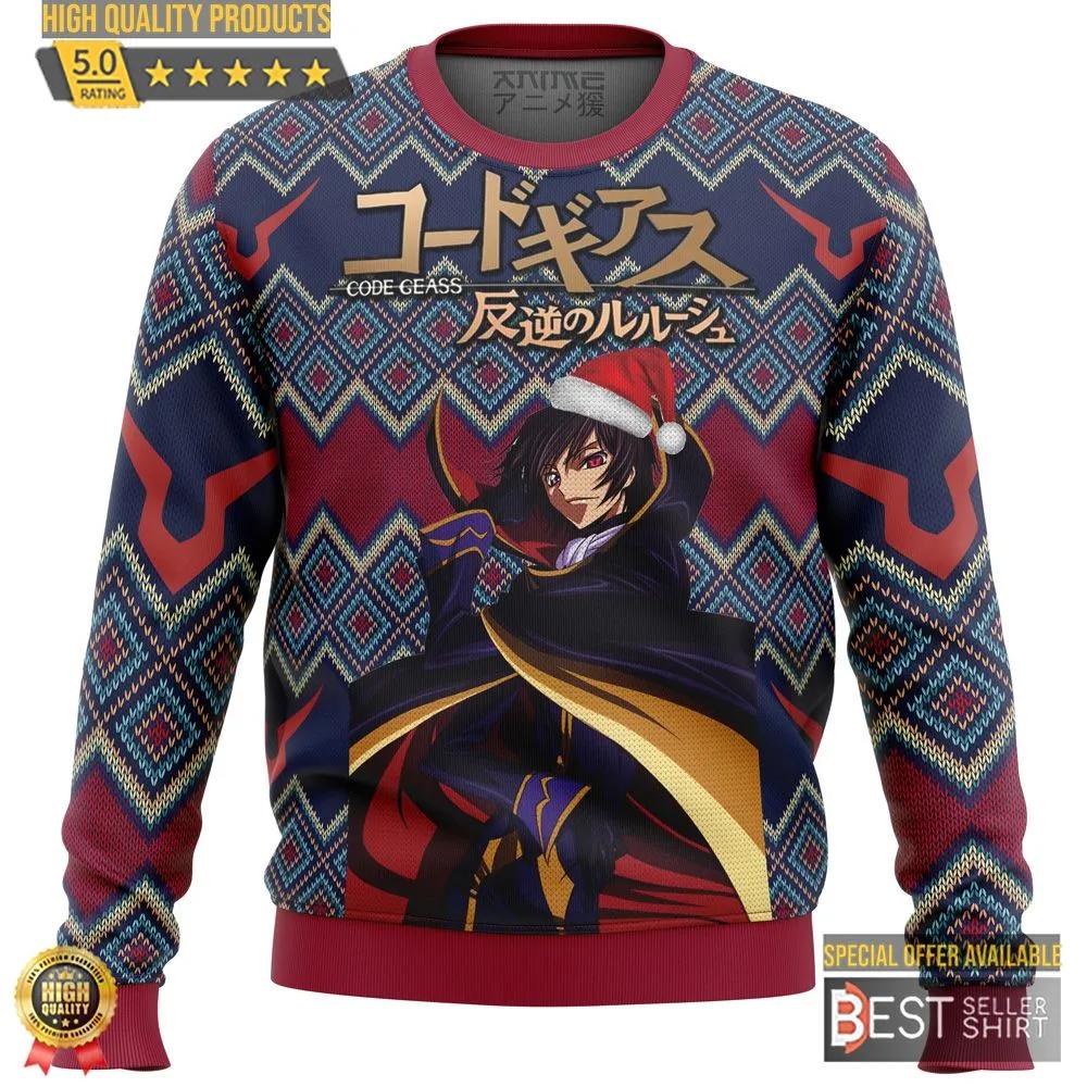 Code Geass Alt Ugly Christmas Sweater 1