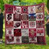 Colgate Raiders football NCAA Collection Design Fleece Blanket Quilt2B1 dvBGI