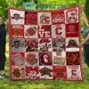 Cornell Big Red football NCAA Collection Design Fleece Blanket Quilt2B1 iVgFY