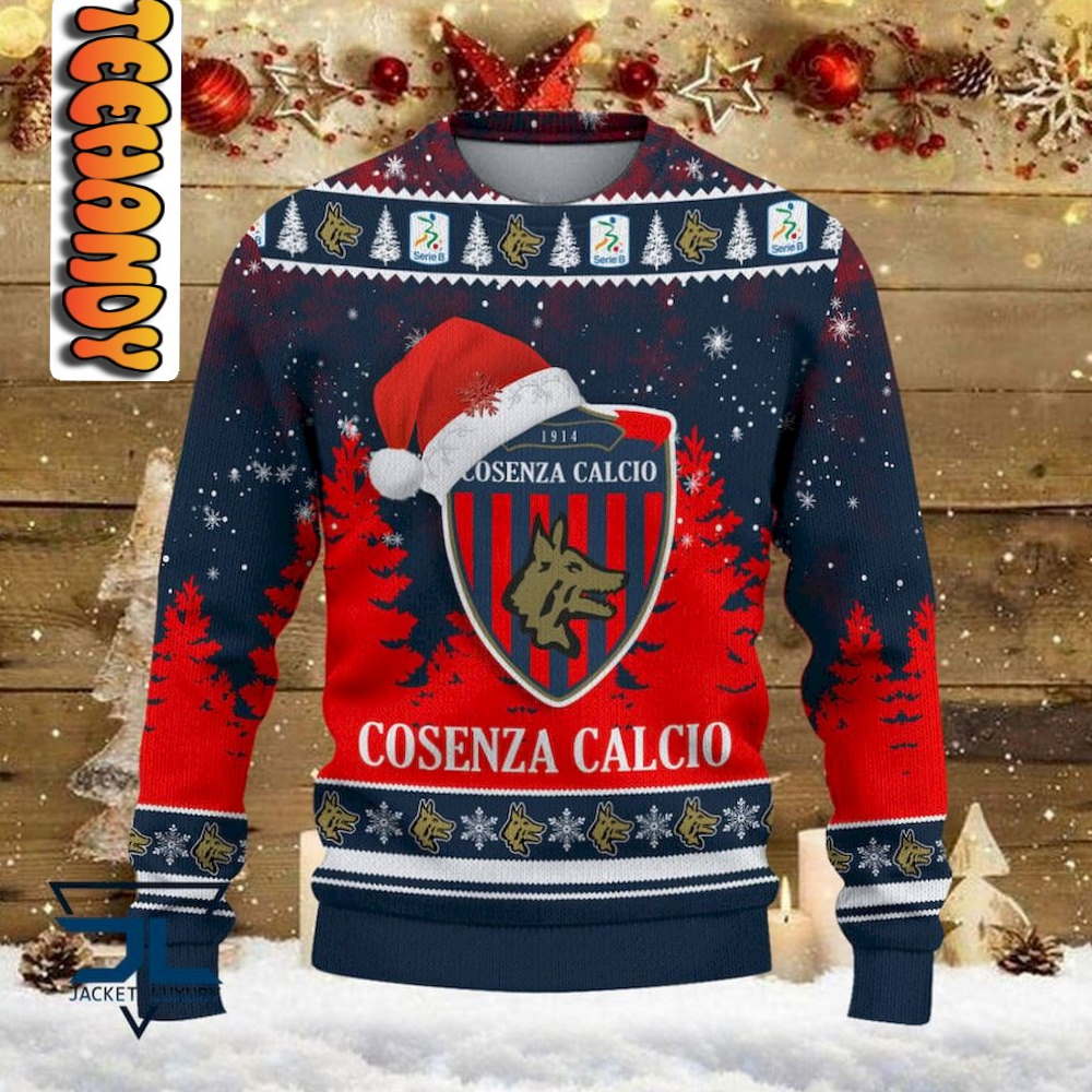 Cosenza Calcio Ugly Christmas Sweater