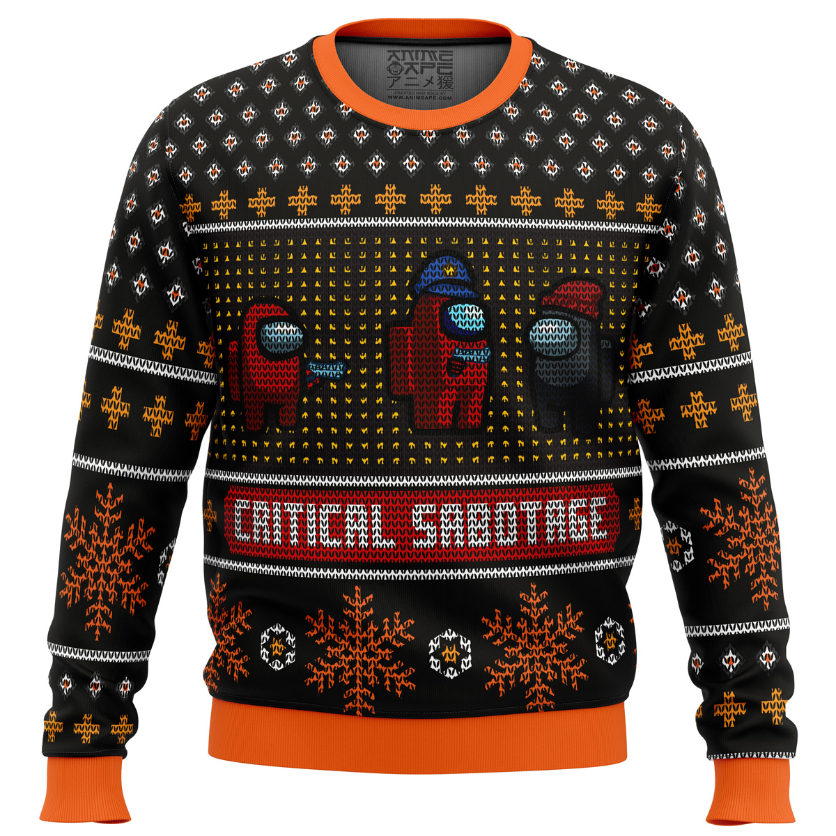 Critical Sabotage Among Us men sweatshirt FRONT mockup