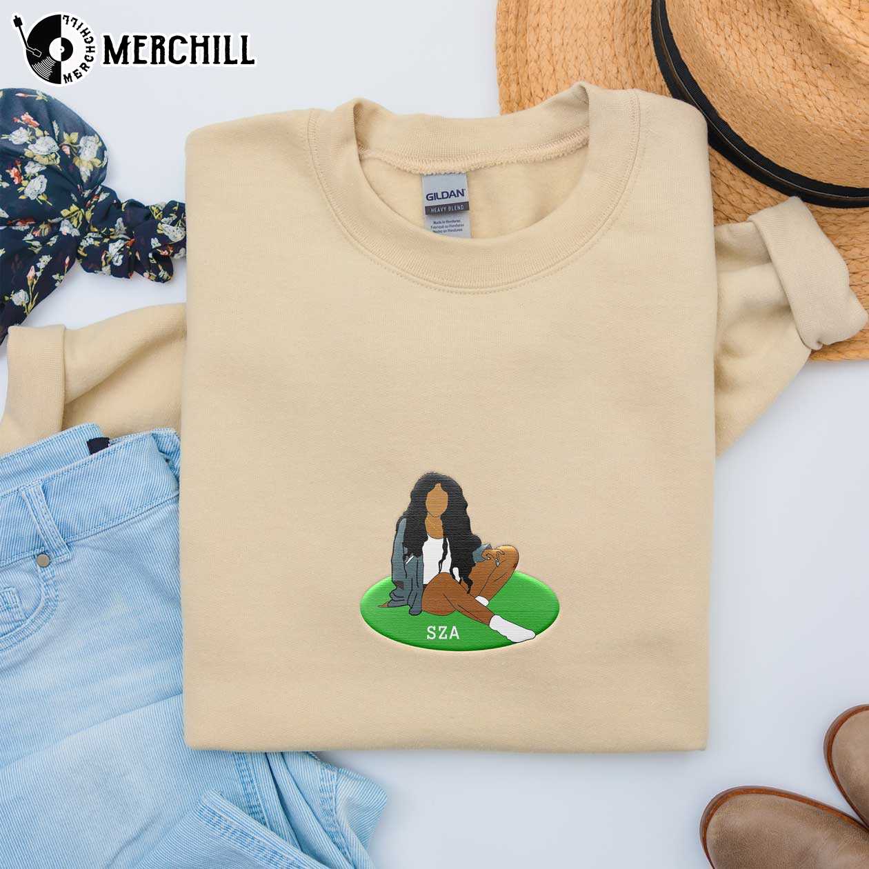 Ctrl SZA Embroidered Sweatshirt SZA Album Shirt