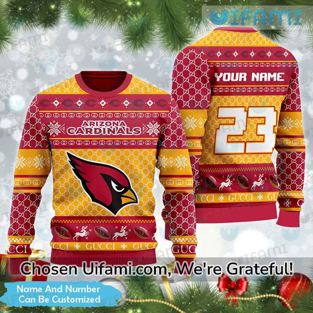 Custom Arizona Cardinals Ugly Sweater Surprising Gucci AZ Cardinals Gift Shop Best selling