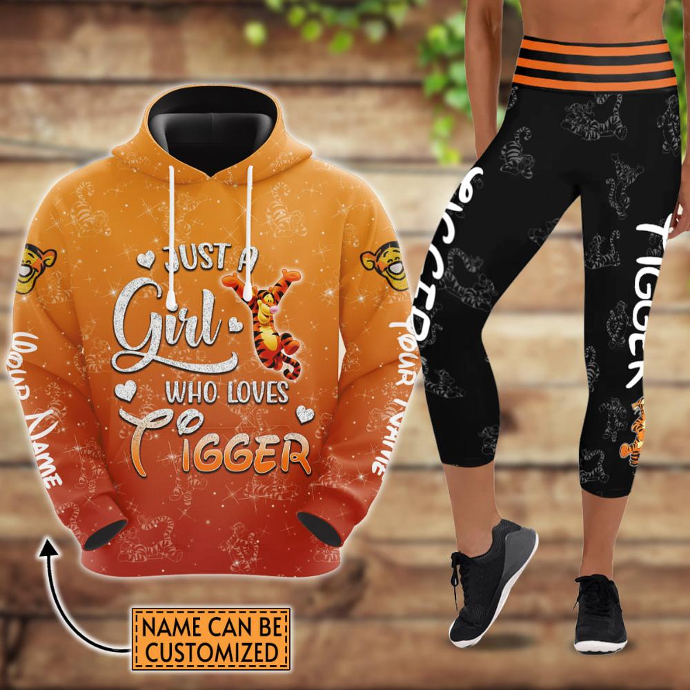 CustomNameJustAGirlTiggerHoodieAndCaprisLeggingsSet 6