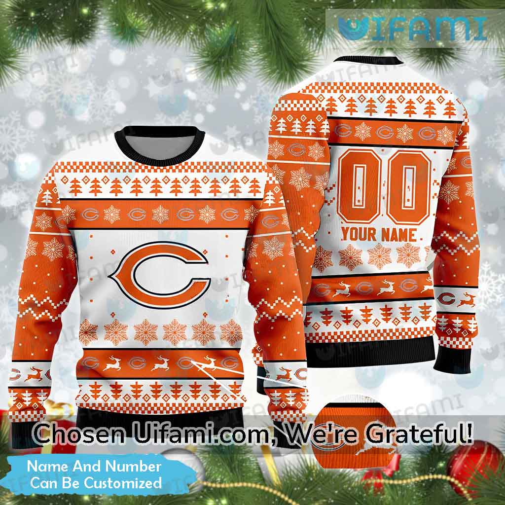 Customized Chicago Bears Ugly Christmas Sweater Special Gifts For Bears Fans Best selling