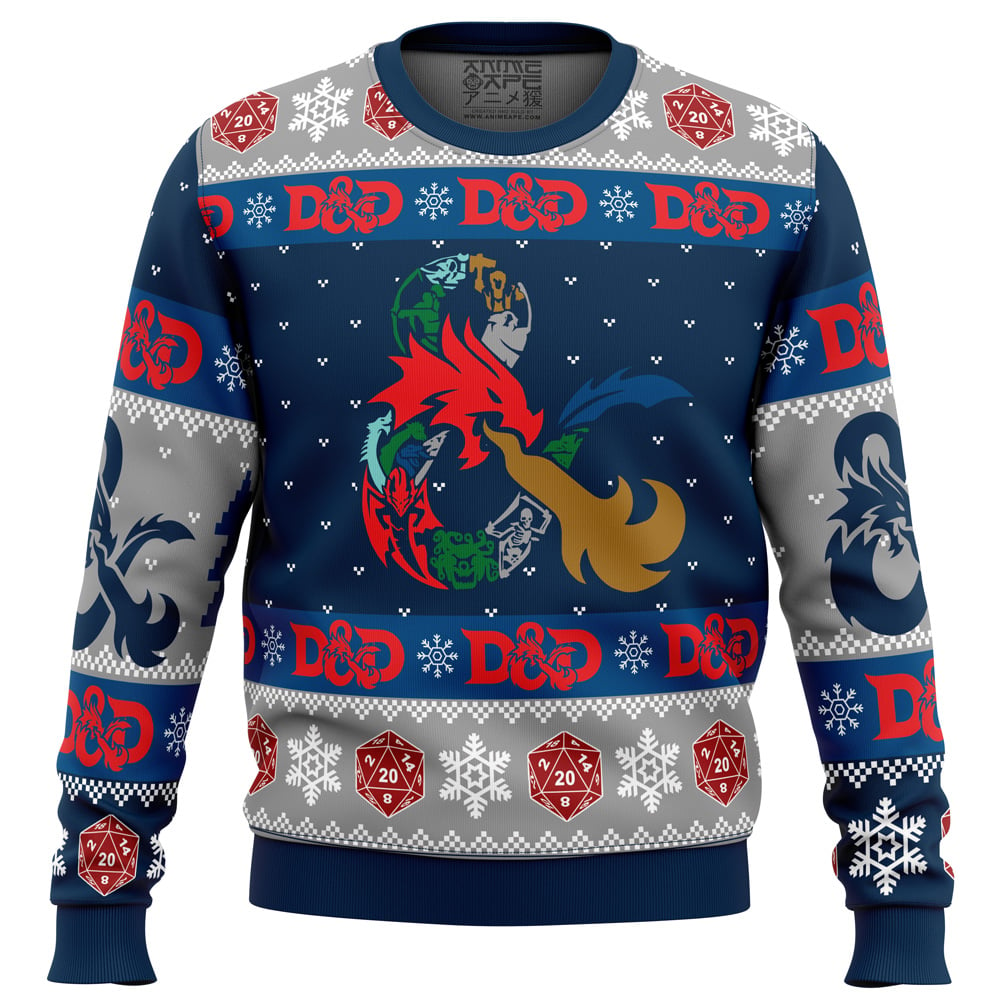 D 20 Dungeons Dragons PC men sweatshirt FRONT mockup