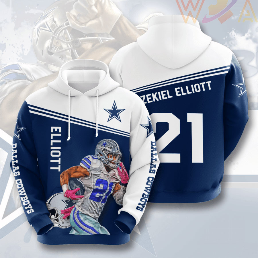 Dallas Cowboys 3D hoodie 08