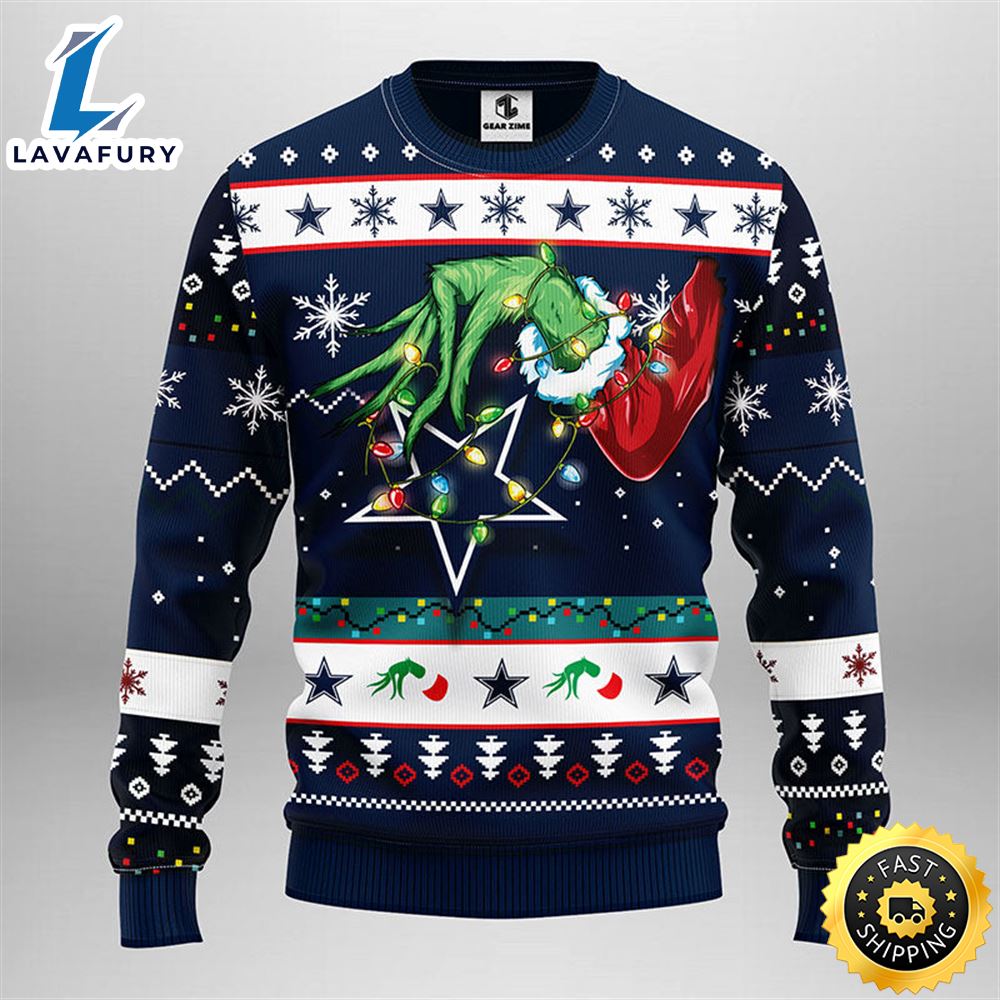 Dallas Cowboys Grinch Christmas Ugly Sweater 1 saeg8t