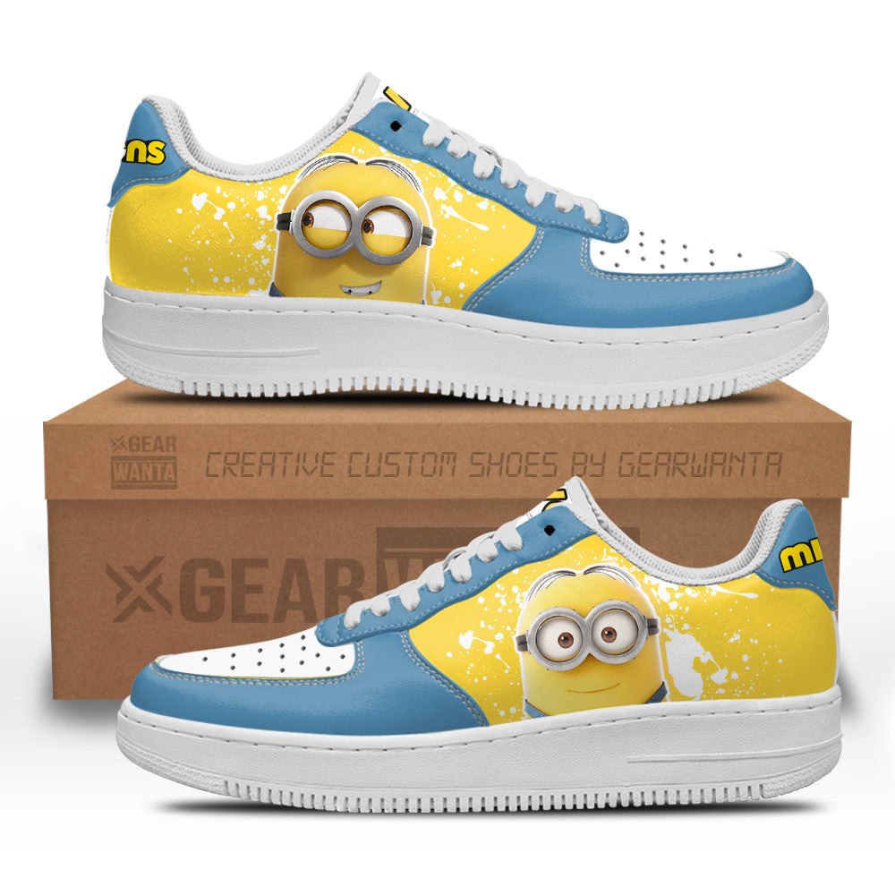 Dave Despicable Me Custom Air Sneakers QD06 1 GearWanta