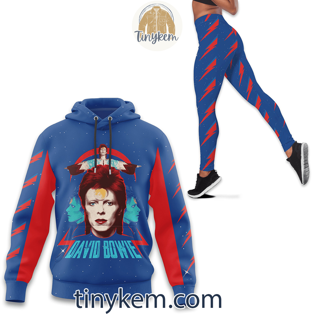 David Bowie Hoodie Leggings Set2B1 UoGuL