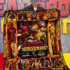 Deadpool And Wolverine Ryan Reynolds Hugh Jackman Fleece Blanket Quilt