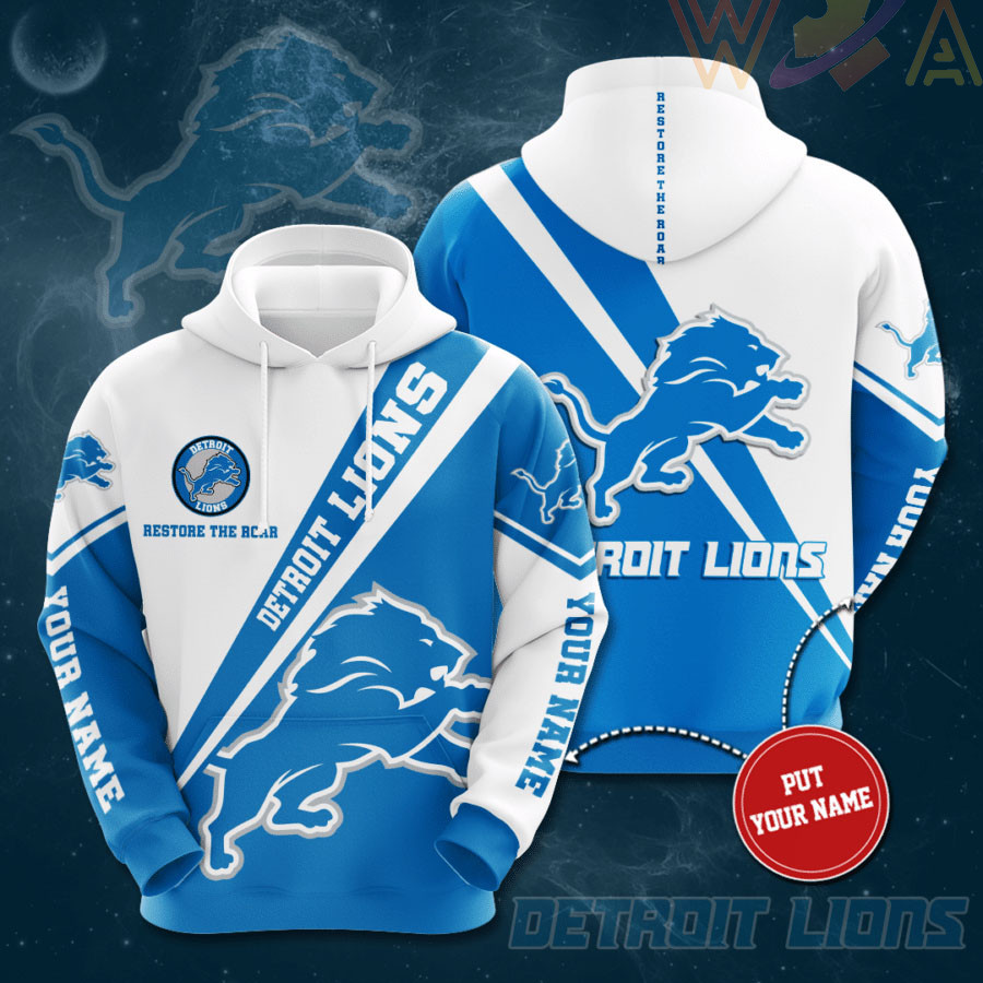 Detroit Lions 3D hoodie 03