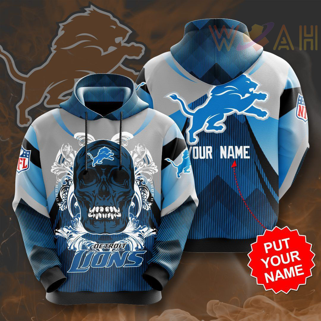 Detroit Lions 3D hoodie 06