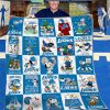 Detroit Lions Snoopy Lions Make Me Drink Proud Fleece Blanket Quilt 1 vV432